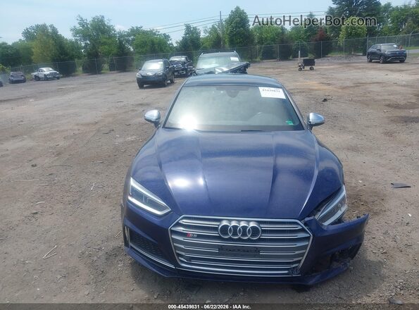 WAUB4CF59JA011802 2018 AUDI S5 Blue Սարքավորումների վահանակի տեսք