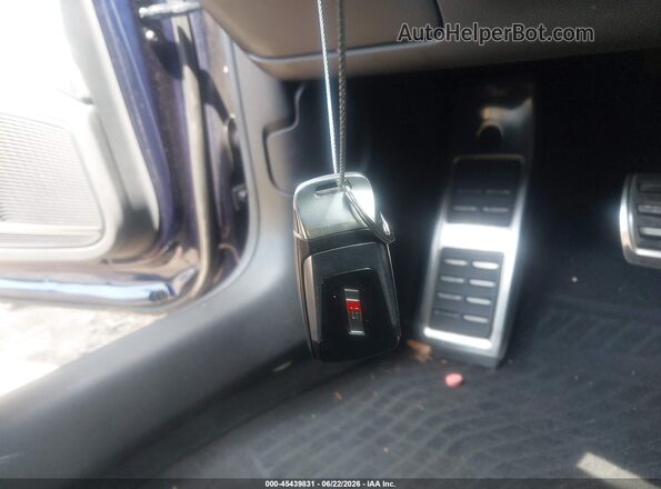 WAUB4CF59JA011802 2018 AUDI S5 Blue Առջևի վահանակի տեսք