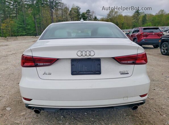 WAUB8GFF1H1072642 2017 AUDI A3 White Հետևի տեսք
