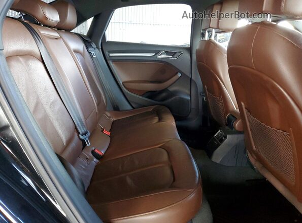 WAUB8GFF1J1014519 2018 AUDI A3 Black Vista de los asientos traseros