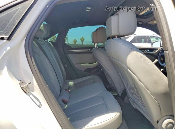 WAUB8GFF1J1035225 2018 AUDI A3 White 