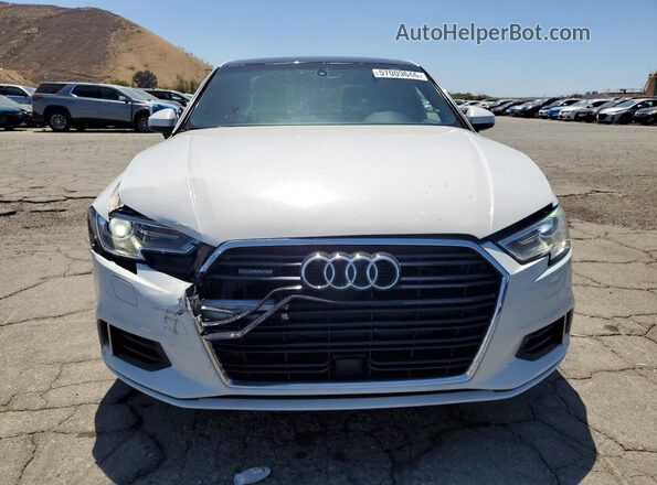WAUB8GFF1J1035225 2018 AUDI A3 White 