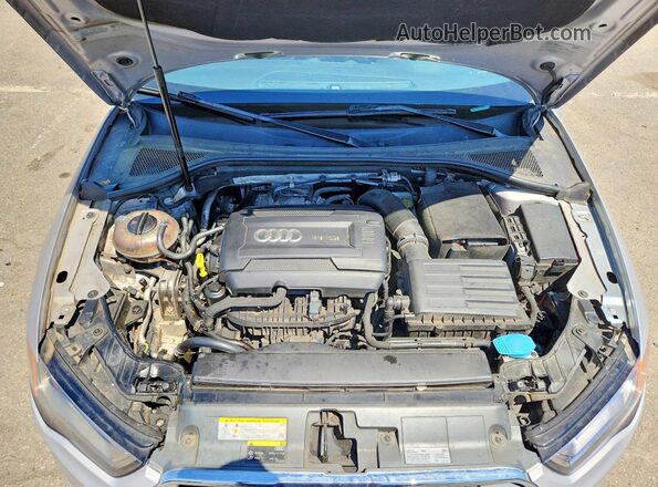 WAUB8GFF2G1054178 2016 AUDI A3 Silver Rear interior view