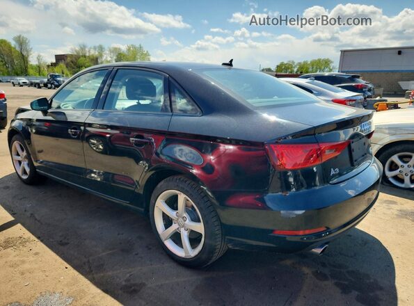 WAUB8GFF2G1058392 2016 AUDI A3 Black Rear left