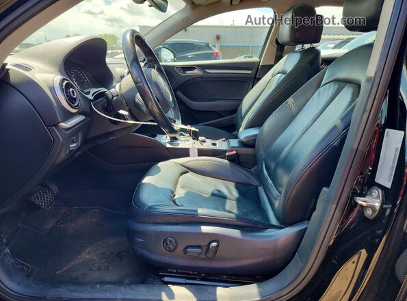 WAUB8GFF2G1058392 2016 AUDI A3 Black Front interior view