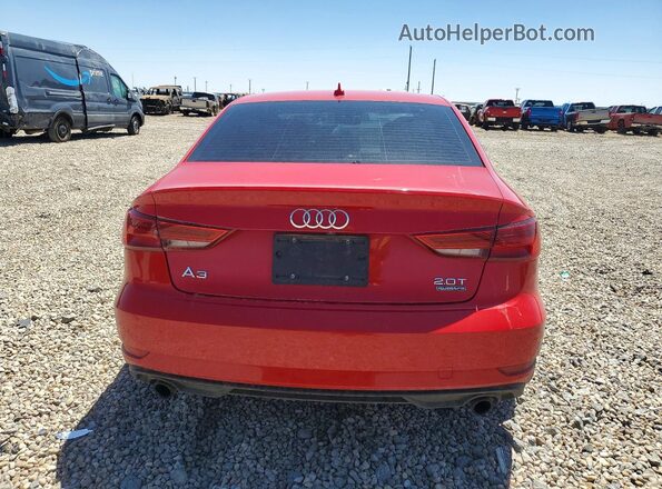 WAUB8GFF2J1041731 2018 AUDI A3 Red 