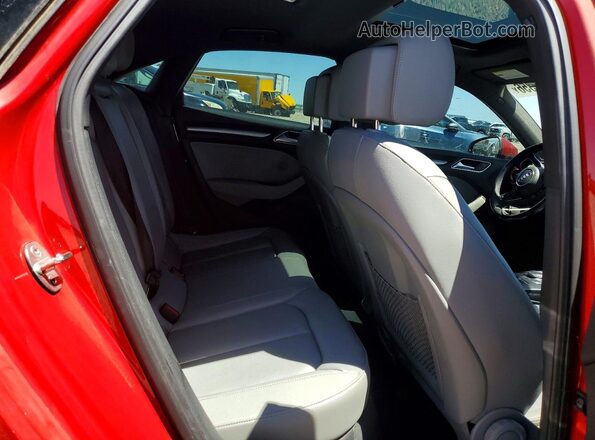 WAUB8GFF2J1041731 2018 AUDI A3 Red 