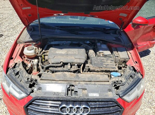 WAUB8GFF2J1041731 2018 AUDI A3 Red 