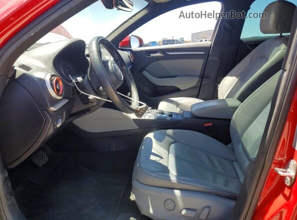 WAUB8GFF2J1041731 2018 AUDI A3 Red 