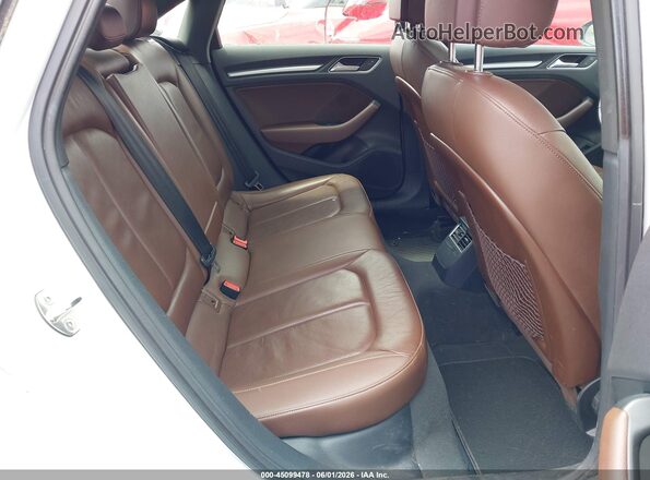 WAUB8GFF3G1030004 2016 AUDI A3 White Widok naklejki z numerem VIN