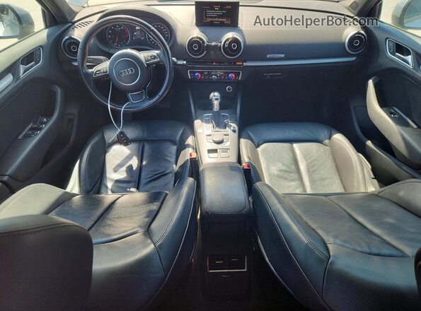 WAUB8GFF3G1105137 2016 AUDI A3 Silver წინა პანელის ხედი