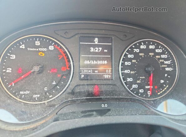 WAUB8GFF3G1105137 2016 AUDI A3 Silver ხელსაწყოთა პანელის ხედი