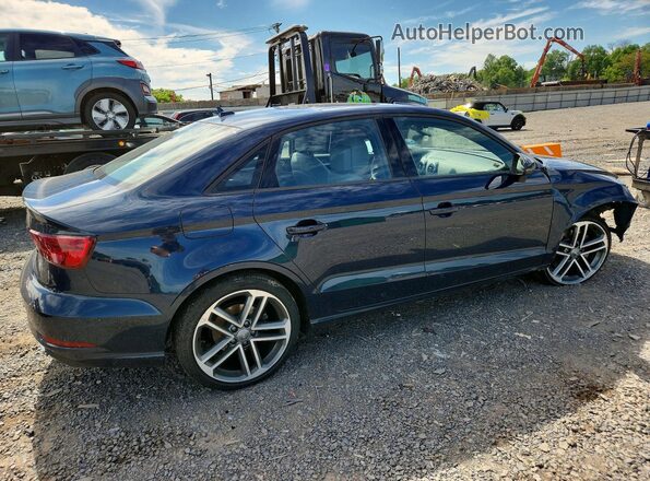WAUB8GFF3J1028678 2018 AUDI A3 Blue Rear right