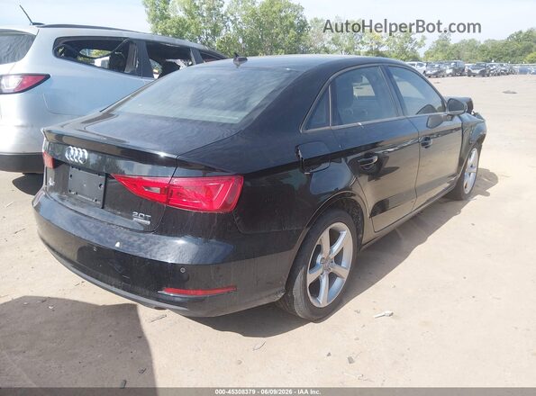 WAUB8GFF4G1043795 2016 AUDI A3 Black Rear right
