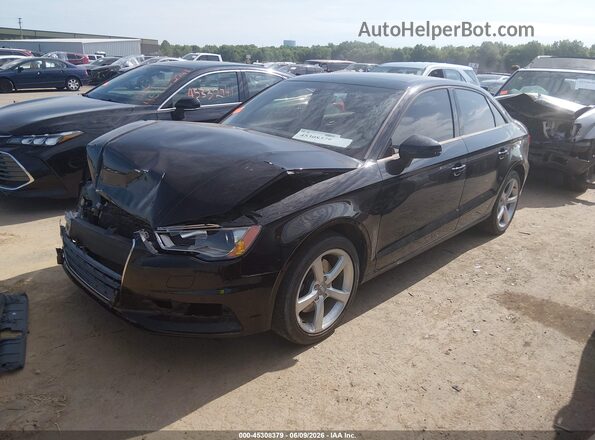 WAUB8GFF4G1043795 2016 AUDI A3 Black Front left