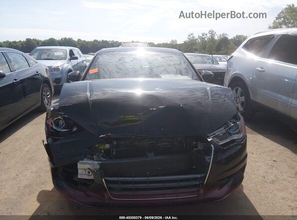 WAUB8GFF4G1043795 2016 AUDI A3 Black Front view