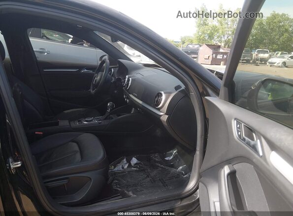 WAUB8GFF4G1043795 2016 AUDI A3 Black Front interior view