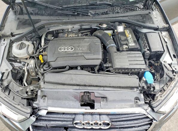 WAUB8GFF4H1065488 2017 AUDI A3 Серый Вид задней части салона