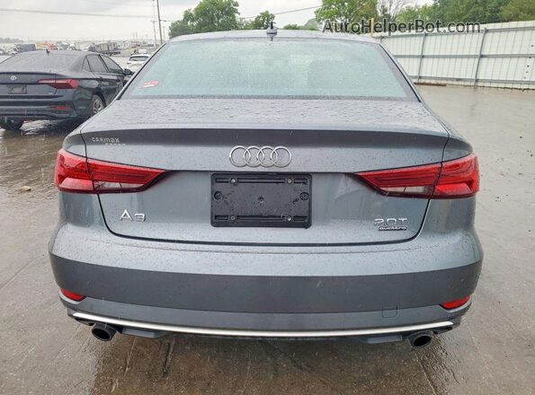 WAUB8GFF4H1065488 2017 AUDI A3 Серый Вид сзади
