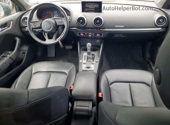 WAUB8GFF4H1065488 2017 AUDI A3 Серый Вид панели приборов