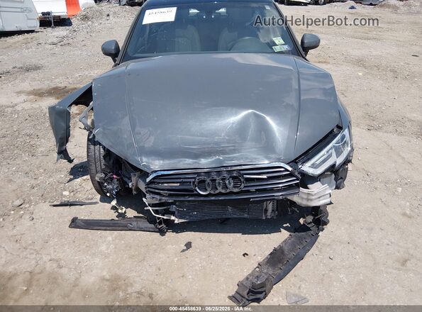 WAUB8GFF4J1041617 2018 AUDI A3 Gray Widok z przodu