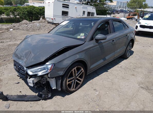 WAUB8GFF4J1041617 2018 AUDI A3 Gray Przód lewy