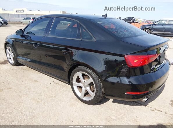 WAUB8GFF5G1022387 2016 AUDI A3 Черный Задняя левая четверть