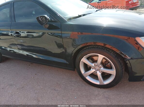 WAUB8GFF5G1022387 2016 AUDI A3 Черный Вид спереди