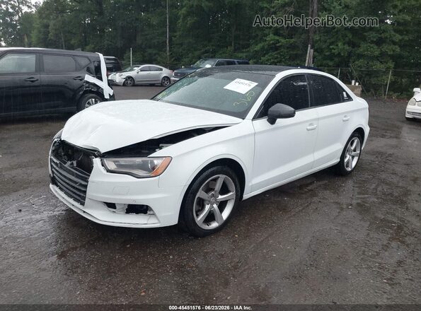 WAUB8GFF5G1034975 2016 AUDI A3 White Vista tres cuartos delantera izquierda