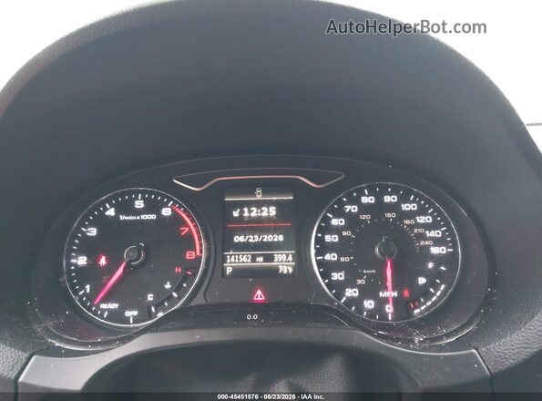 WAUB8GFF5G1034975 2016 AUDI A3 White Vista de los asientos traseros