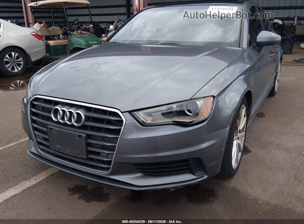 WAUB8GFF5G1044048 2016 AUDI A3 Blue Դիմացի տեսք