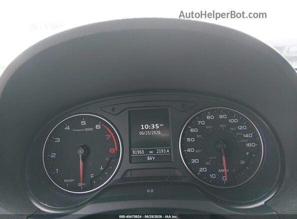 WAUB8GFF5G1055132 2016 AUDI A3 White Widok tylnych siedzeń