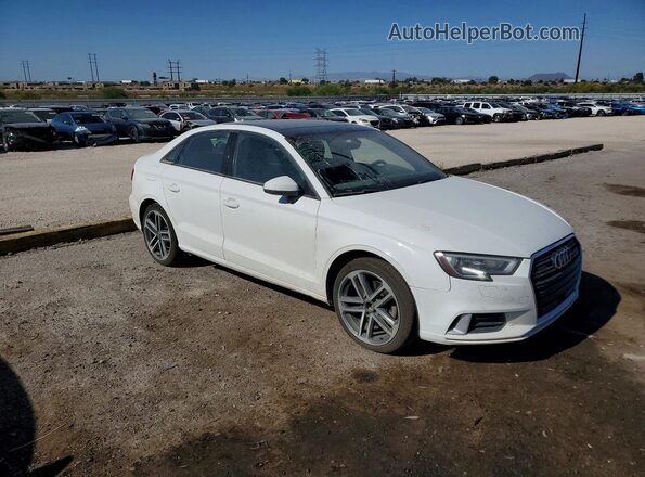 WAUB8GFF5J1064243 2018 AUDI A3 White წინა მარჯვენა