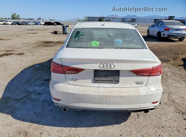 WAUB8GFF5J1064243 2018 AUDI A3 White უკანა ხედი