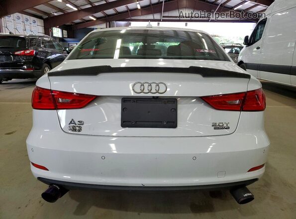 WAUB8GFF6G1006778 2016 AUDI A3 Белый Вид сзади