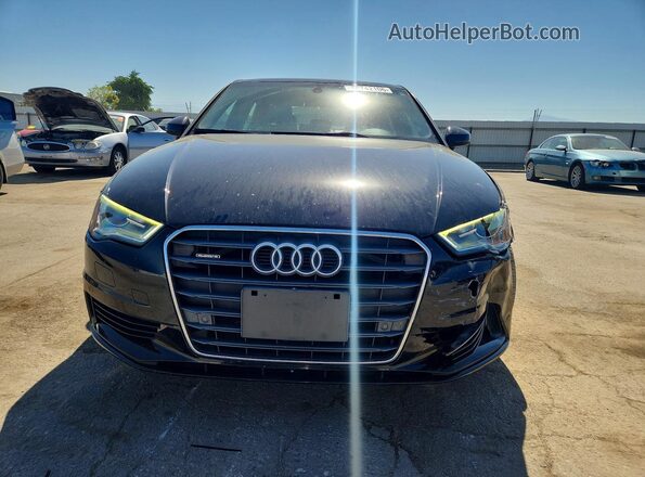 WAUB8GFF7G1063815 2016 AUDI A3 Black Вид спереду