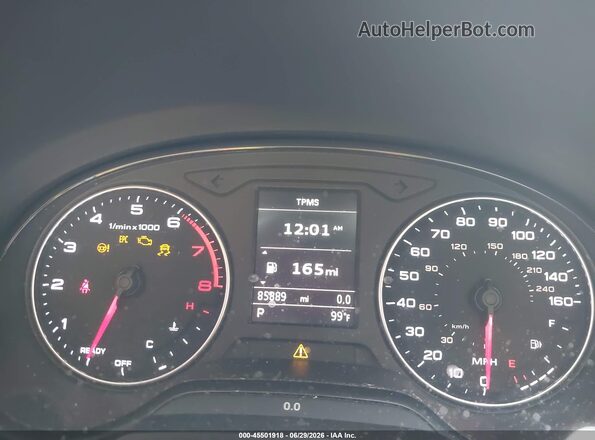 WAUB8GFF7G1118229 2016 AUDI A3 Gray უკანა სავარძლების ხედი