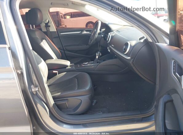 WAUB8GFF7G1118229 2016 AUDI A3 Gray წინა სალონის ხედი