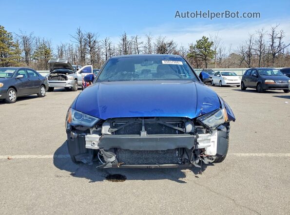 WAUB8GFF8G1027079 2016 AUDI A3 Blue Դիմացի տեսք