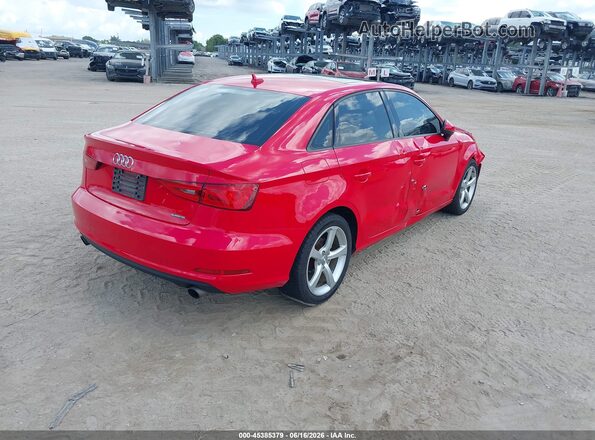 WAUB8GFF8G1065461 2016 AUDI A3 Red Հետևի աջ