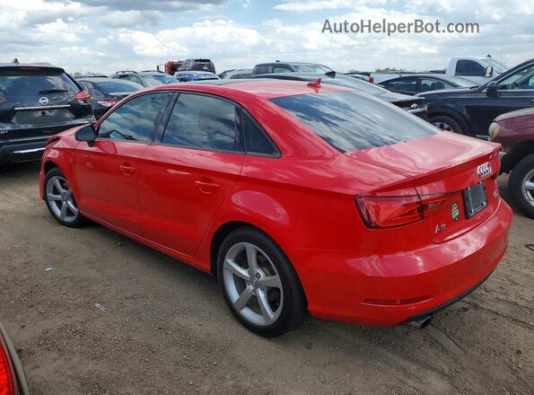 WAUB8GFF8G1085371 2016 AUDI A3 Red Tył lewy