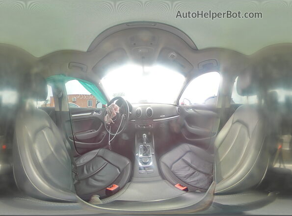 WAUB8GFF8G1085371 2016 AUDI A3 Red Widok naklejki z numerem VIN