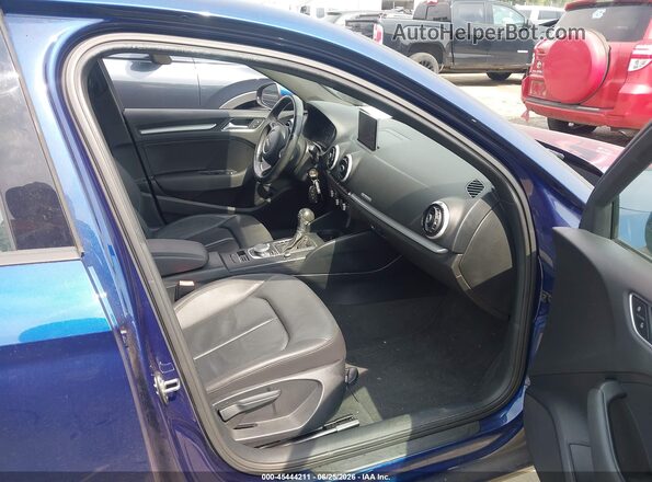 WAUB8GFFXG1020764 2016 AUDI A3 Blue Widok wnętrza z przodu