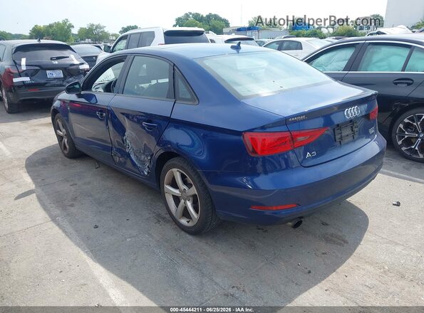 WAUB8GFFXG1020764 2016 AUDI A3 Blue Tył lewy