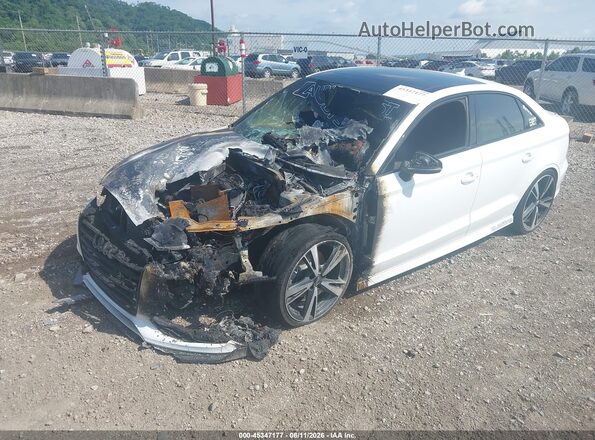WAUB8GFFXG1059371 2016 AUDI A3 White წინა მარცხენა ხედი სამი მეოთხედიდან