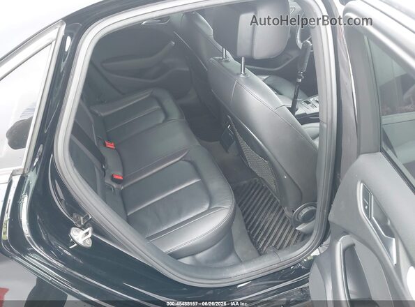 WAUB8GFFXH1007806 2017 AUDI A3 Black VIN კოდის სტიკერის ხედი