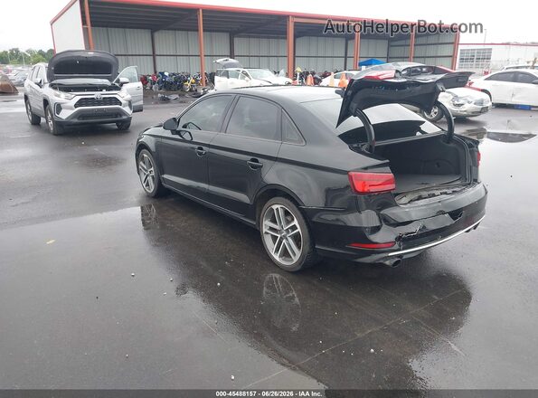 WAUB8GFFXH1007806 2017 AUDI A3 Black უკანა მარცხენა