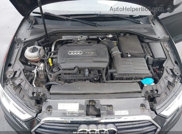 WAUB8GFFXH1007806 2017 AUDI A3 Black უკანა ხედი