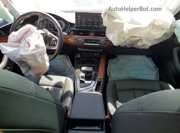 WAUBBAF41NA036457 2022 AUDI A4 Black Widok deski rozdzielczej