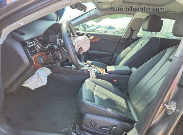 WAUBBAF41NA041643 2022 AUDI A4 Gray წინა სალონის ხედი